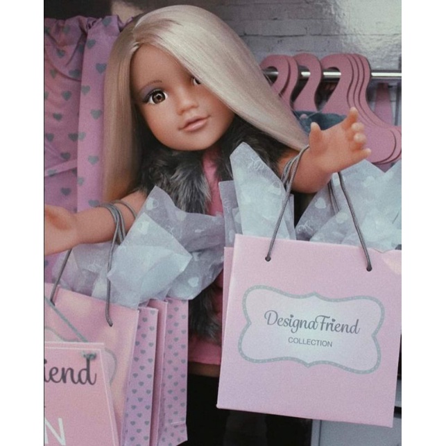 Búp Bê Anh Quốc 45 cm Cô Gái Thời Trang - DesignaFriend 18 inch doll (Hàng Hiệu, Tồn Kho)