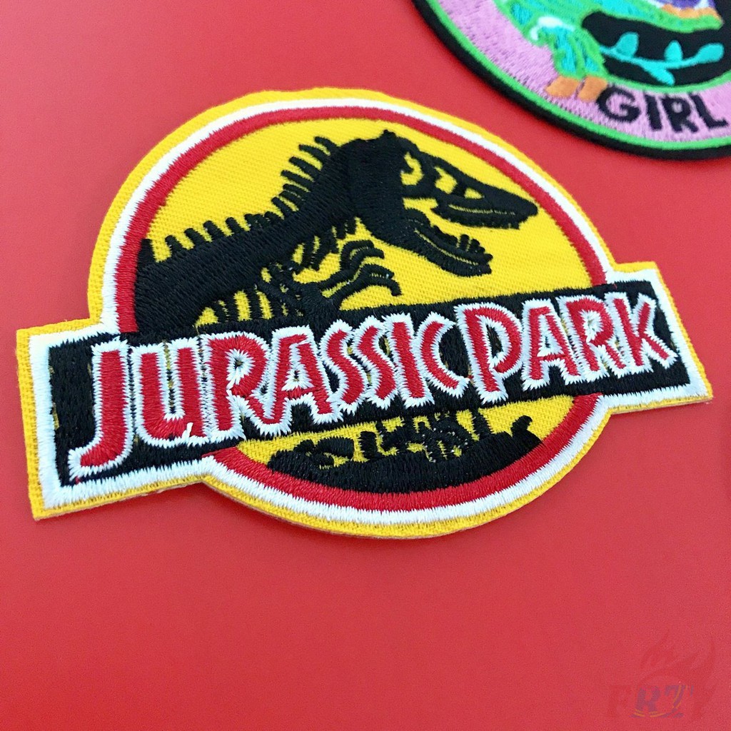 Miếng ủi quần áo chủ đề jurassic park khủng long diy
