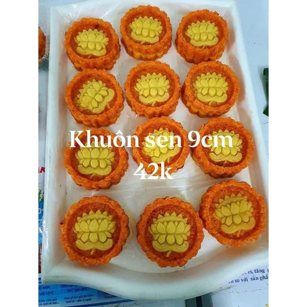 Khuôn xôi hoa sen và hoa hồng