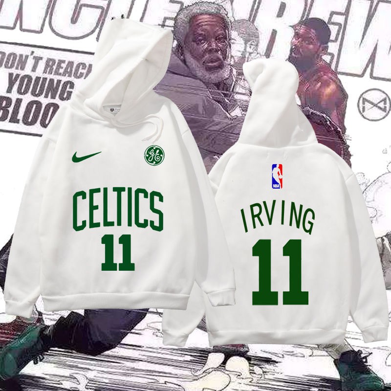 Nba Áo Hoodie Lót Nhung In Chữ Supreme Thời Trang Năng Động Cho Nam