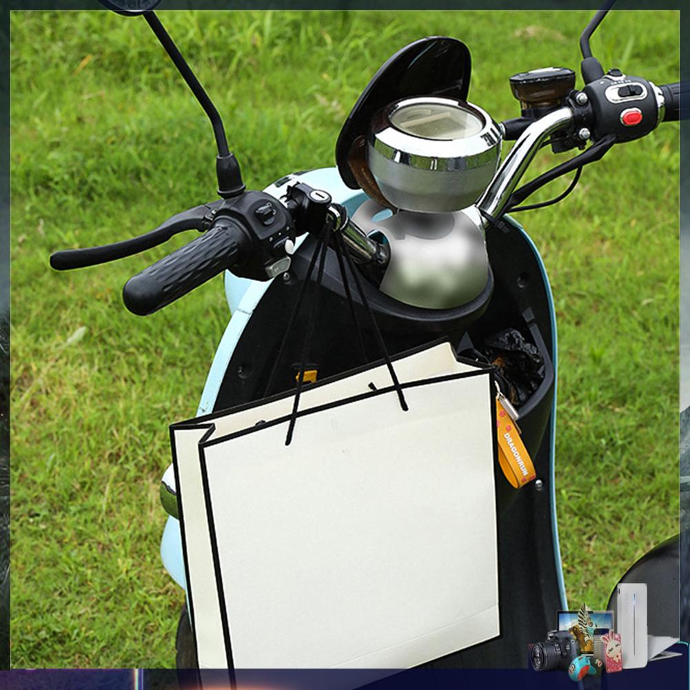 Bộ khóa mũ bảo hiểm xe đạp chống trộm thông dụng với dây đeo màu đỏ