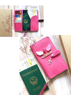 (Chat chốt tên-chọn màu)passport cover  dài- vỏ hộ chiếu dài
