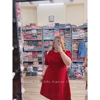 bigsize - ❤️🔱 ĐẦM KHOÉT VAI NHUNG 🔱❤️