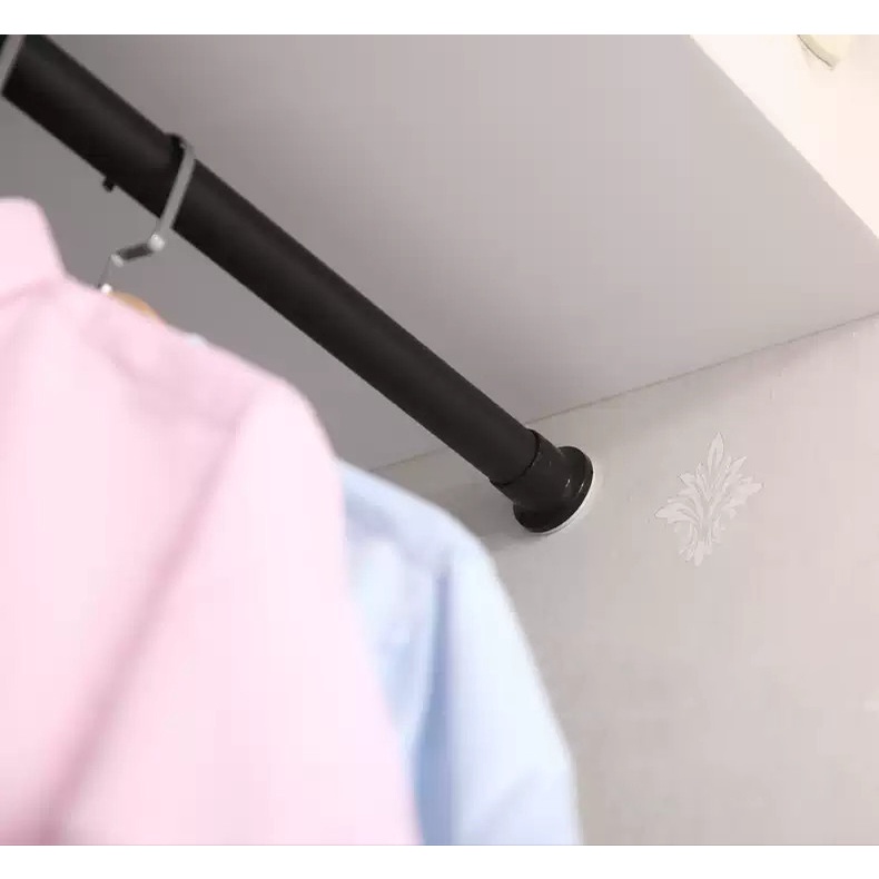 Size dài T8  - Cây treo rèm KHÔNG CẦN KHOAN TƯỜNG, cây treo đồ ĐA NĂNG, Thanh treo Thông Minh