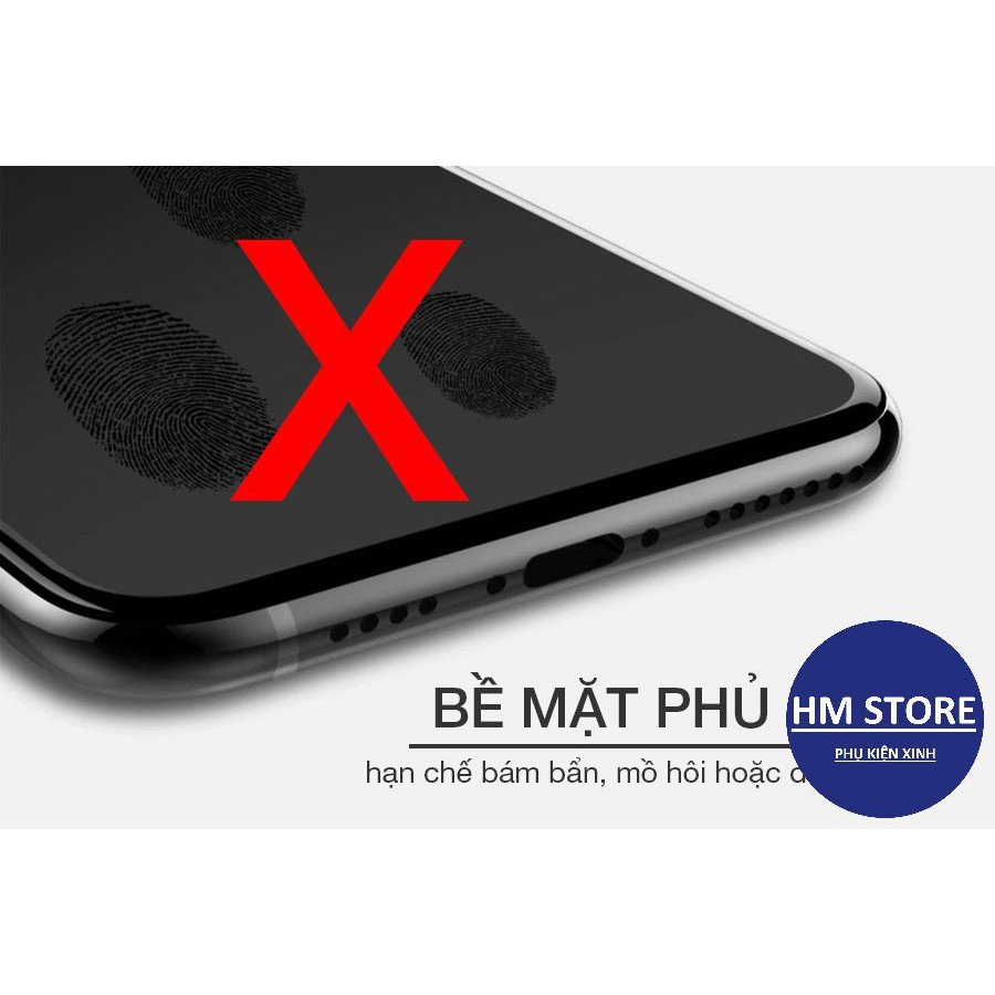 Cường lực CHỐNG BÁM VÂN TAY 6plus/6s/6splus/7/7plus/8/8plus/plus/x/xr/xs/11/12/pro/max/13/13pro/13promax/14/14 max/14prm