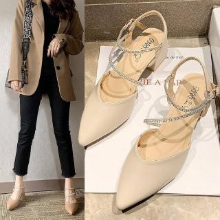Giày Cao Gót Đế Vuông Thời Trang
