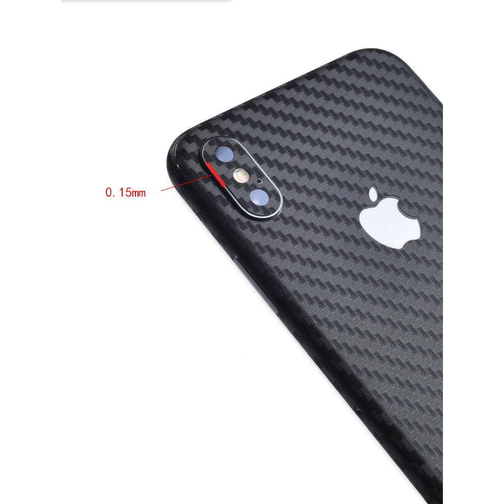 miếng dán skin vân carbon iphone x , xs , xs max , xr