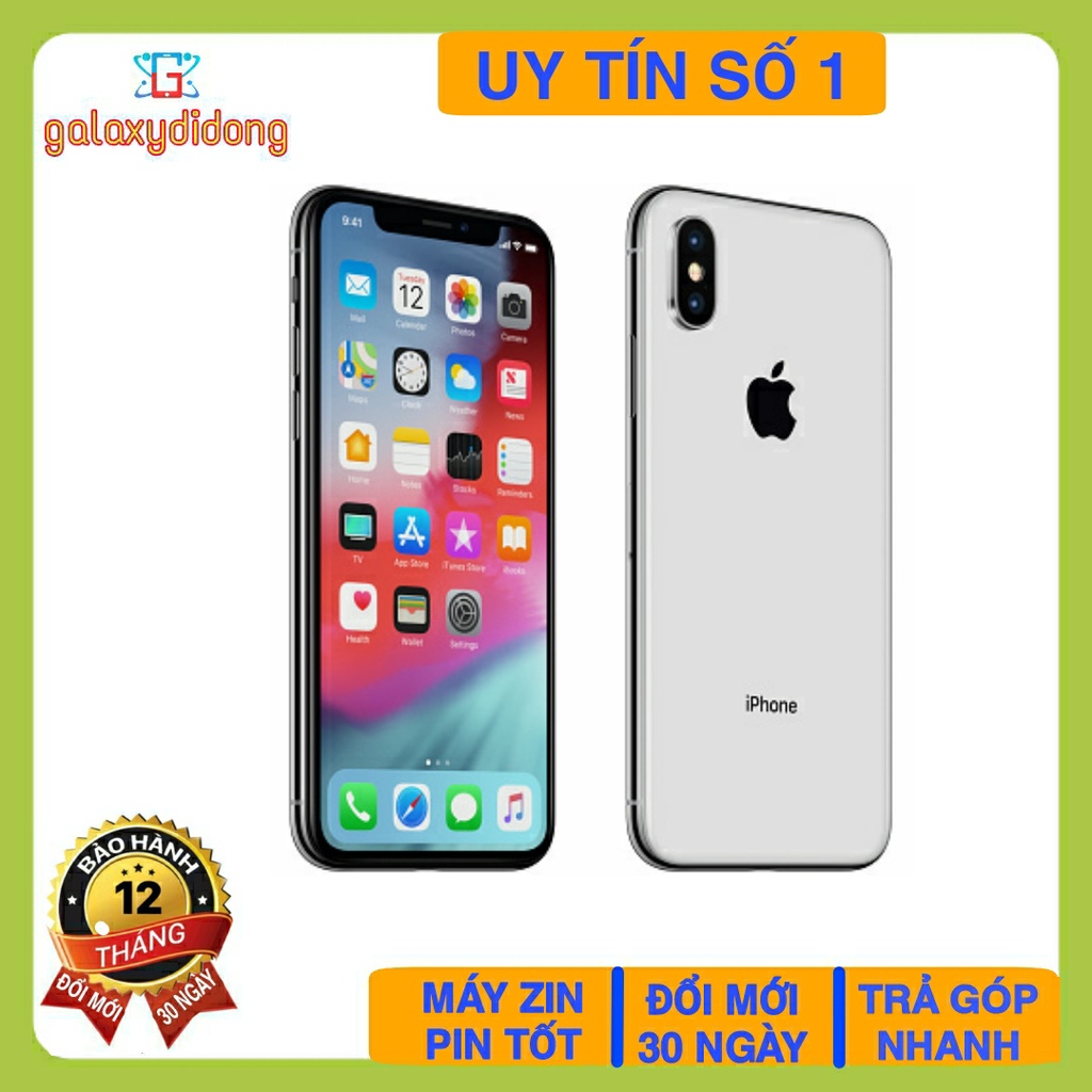 Điện Thoại iPhone X Quốc Tế Đẹp Đầy Đủ Phụ Kiện Bảo Hành 12 Tháng | BigBuy360 - bigbuy360.vn