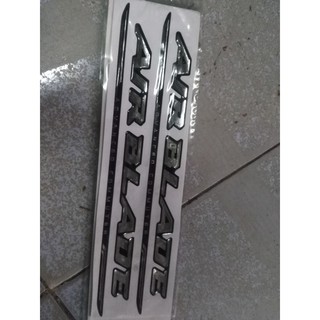 bộ tem decal cặp chữ dẻo air blade