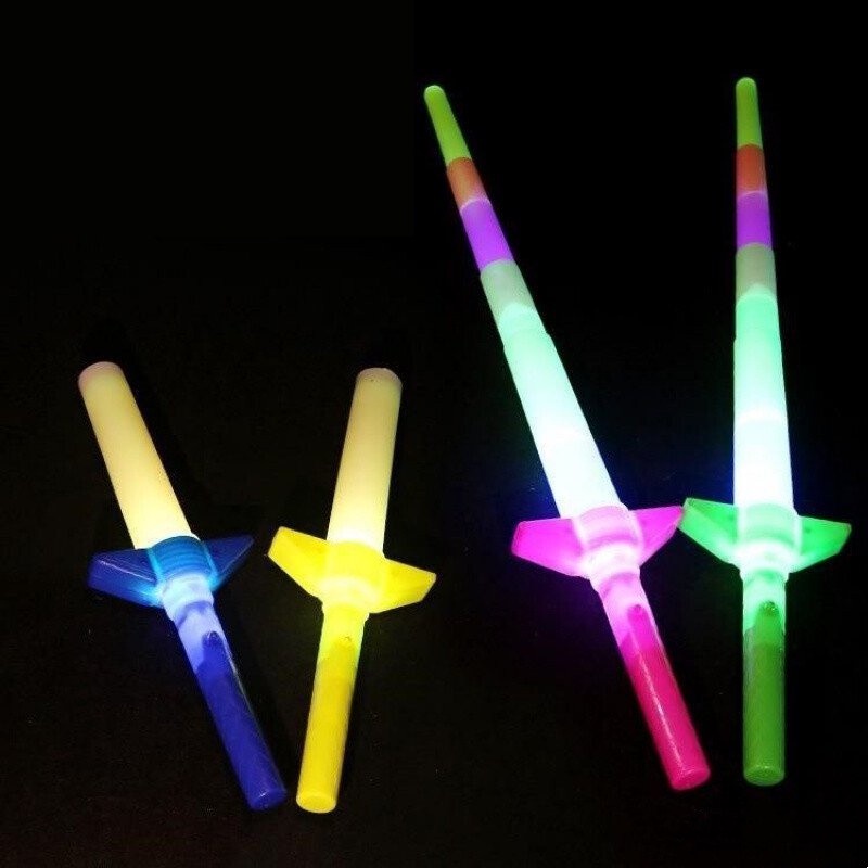 gậy phát sáng,đồ chơi trẻ em kiếm phá sáng Đồ Chơi Que Phát Sáng Điện Tử 4 Đoạn Có Thể Thu Vào Họa Tiết Star Wars kiếm đồ chơi có đèn