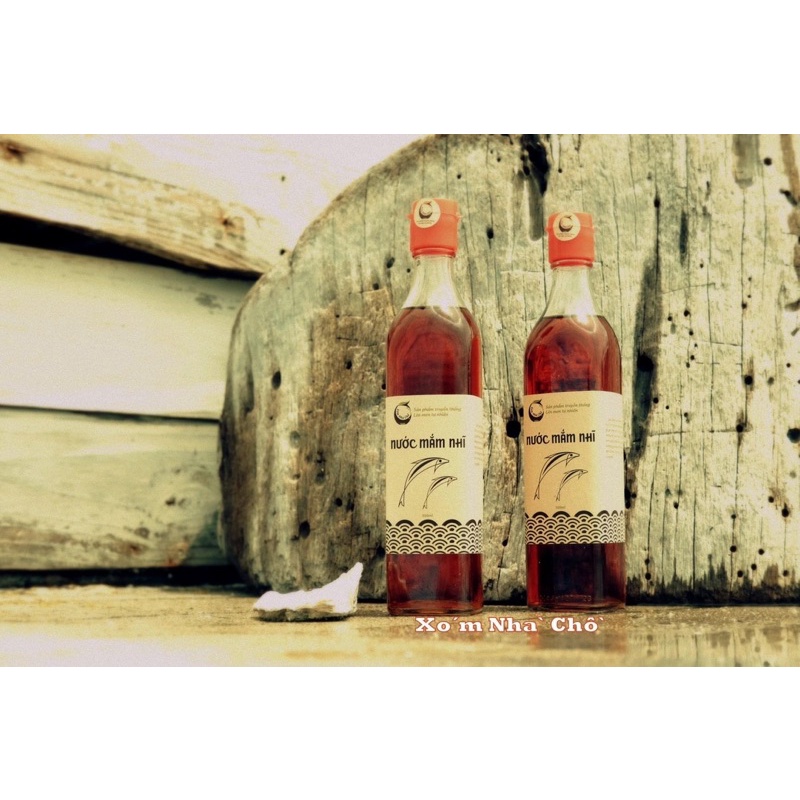 Mắm nhĩ cá cơm than Xóm Nhà Chồ 500ml - mắm lên men hơn 2 năm theo phương pháp truyền thống, không chất điều vị
