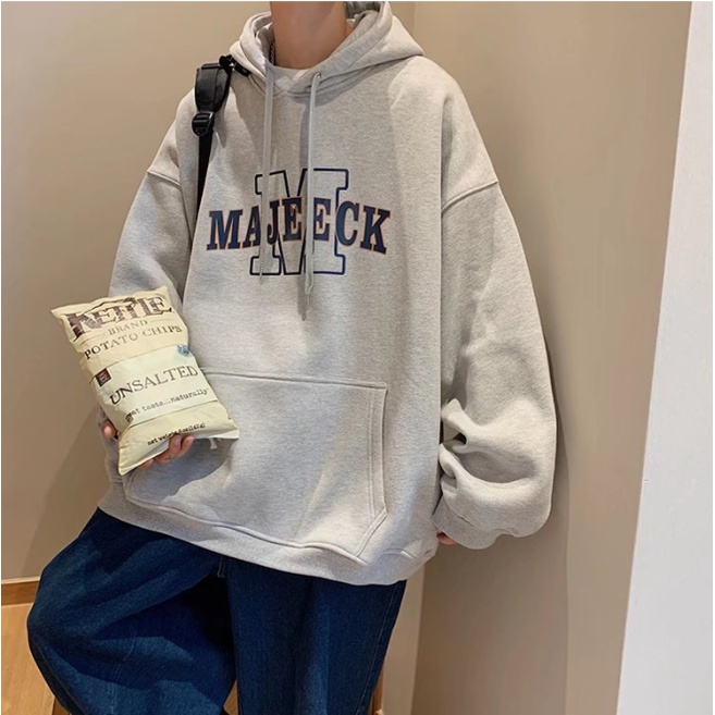 Áo hoodie Unisex thời trang Ban Form rộng Áo Sweater nam nữ cotton tops phong cách Hàn Quốc from rộng Áo hoodie
