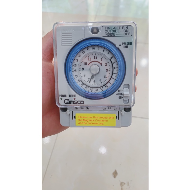 Công Tắc Hẹn Giờ Cơ Rơle timer 24h