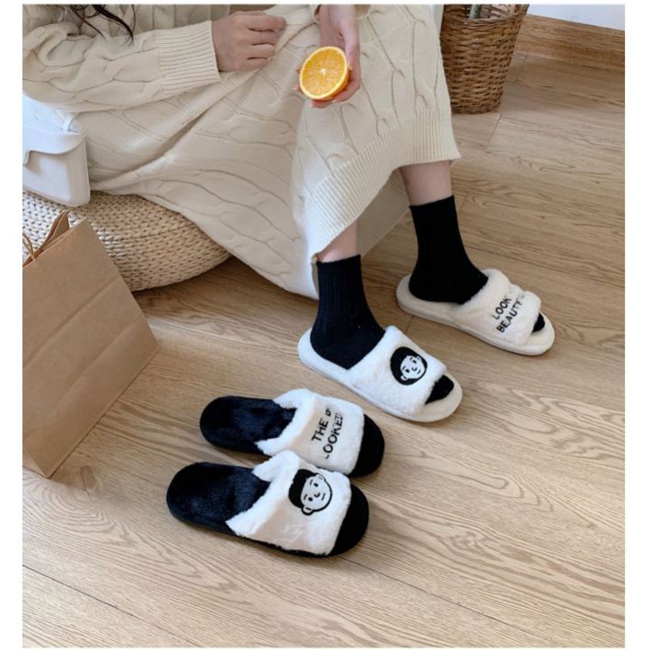 Dép đôi nam nữ mang trong nhà - US038