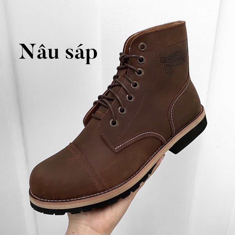 [Mã LTP200 giảm 200K đơn 699K] Giày Boot cao cổ giày da nam TEFOSS HN678 size 38-44 da bò thật cao cấp | BigBuy360 - bigbuy360.vn