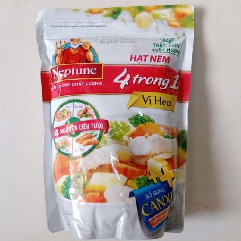 HẠT NÊM NEPTUNE 4 trong 1 VỊ HEO 50g