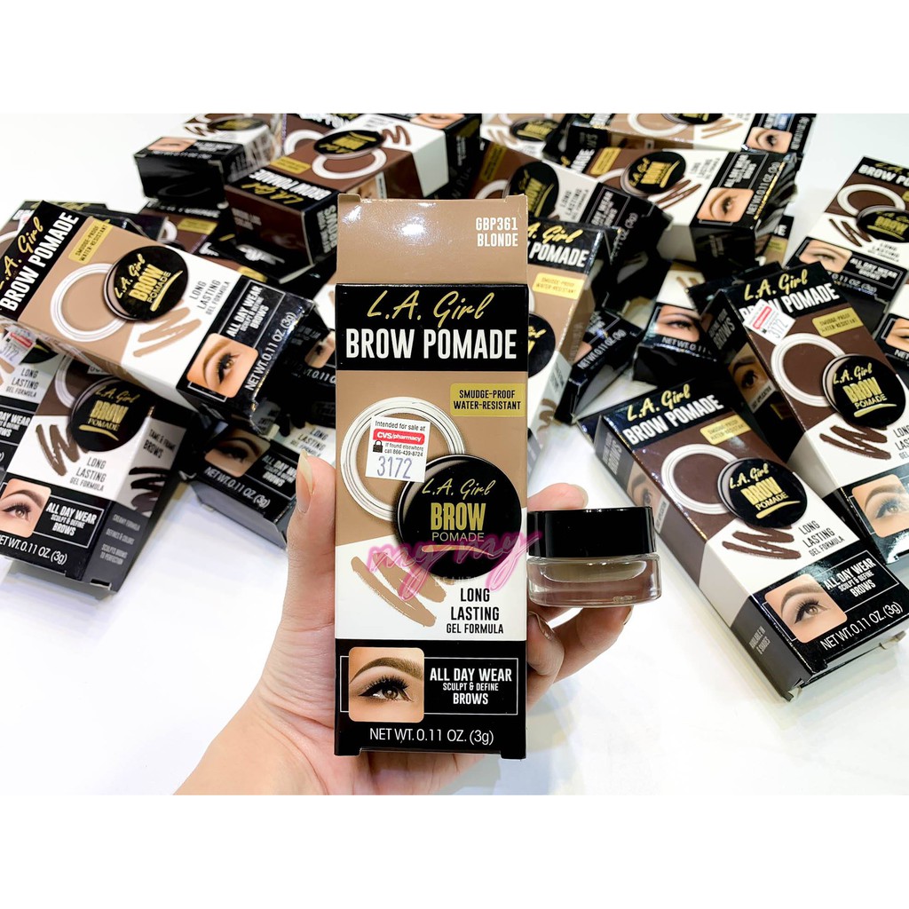 LA Girl - Gel kẻ mày L.A Girl Brow Pomade 3g