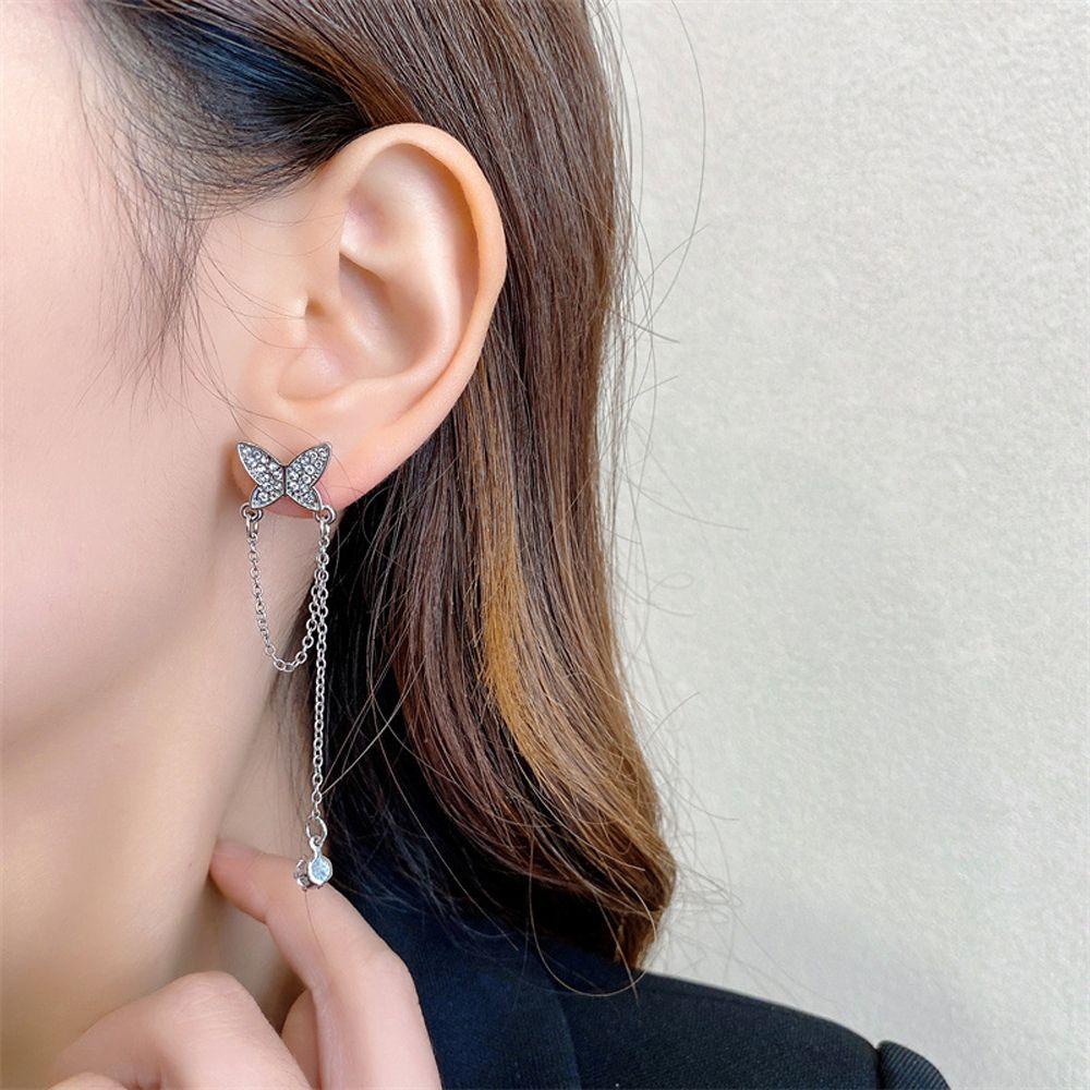 Khuyên Tai Hình Bướm Cổ Điển Ngọt Ngào Thời Trang Cho Nữ|Trang Sức Thời Trang