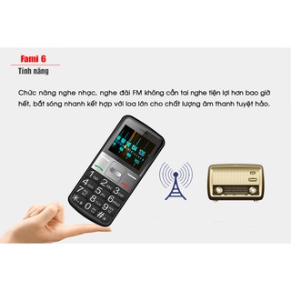 Điện thoại Masstel Fami 6