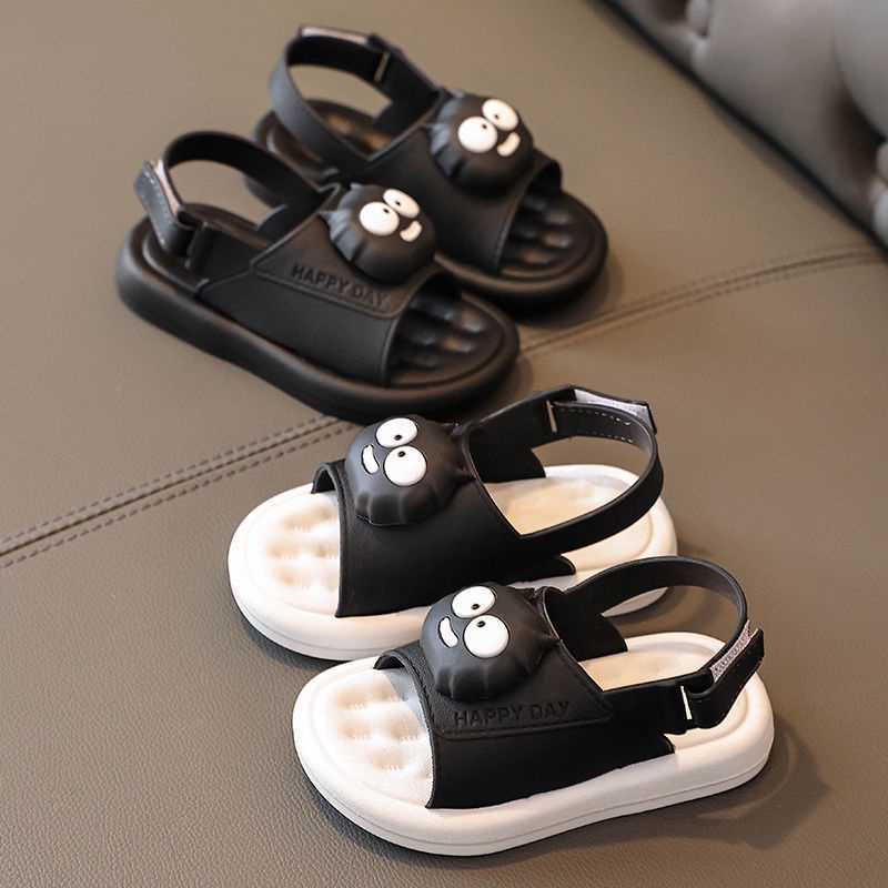 Giày sandal đế mềm chống trượt phong cách đi biển cho trẻ em