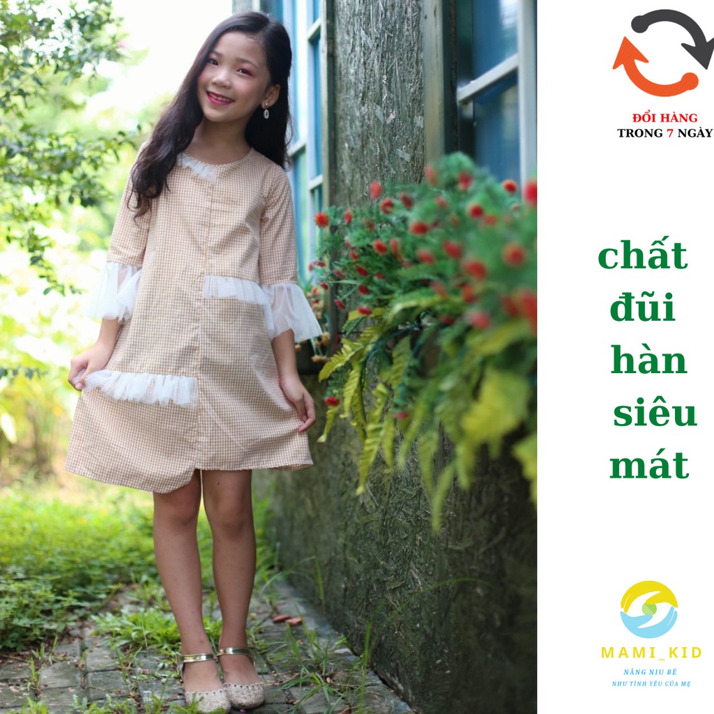 váy CHO bé gái size đại 8-15 tuổi, phong cách hàn quốc