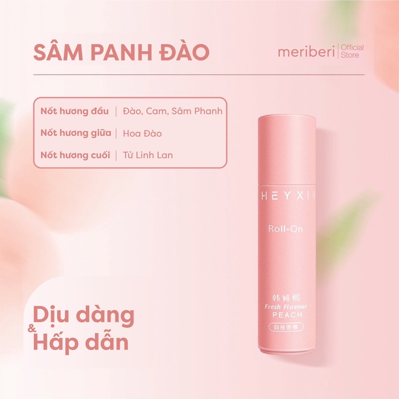 Nước hoa lăn Heyxi 20ml hương thơm ngọt ngào