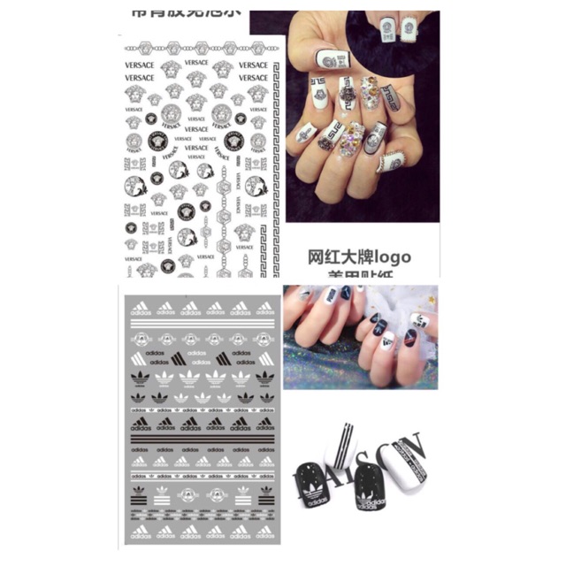 Sticker mẫu tên thương hiệu 1
