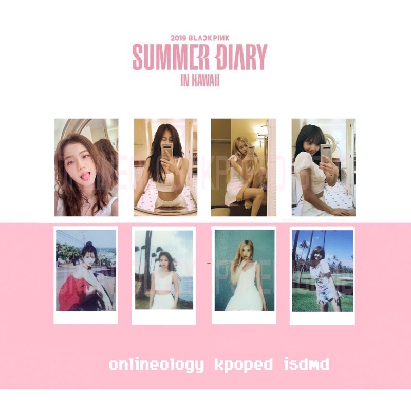 再入荷！】Blackpink Lisa summer diary ポストカード K-POP | sos.cafe