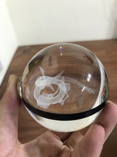 Đèn Pokemon Huyền Thoại size 8cm Kadic