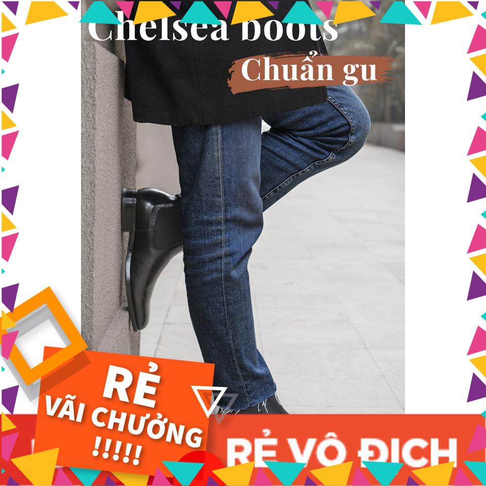 Giày da Nam CHELSEA BOT CAO CỔ hàn quốc | BigBuy360 - bigbuy360.vn