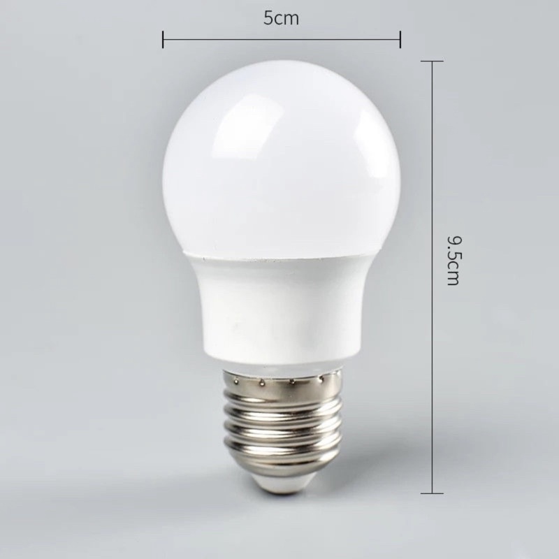 Bóng Đèn Led 3W Giá Tốt Đui E27  bup tròn bulb tiết kiệm điện kín chống nước