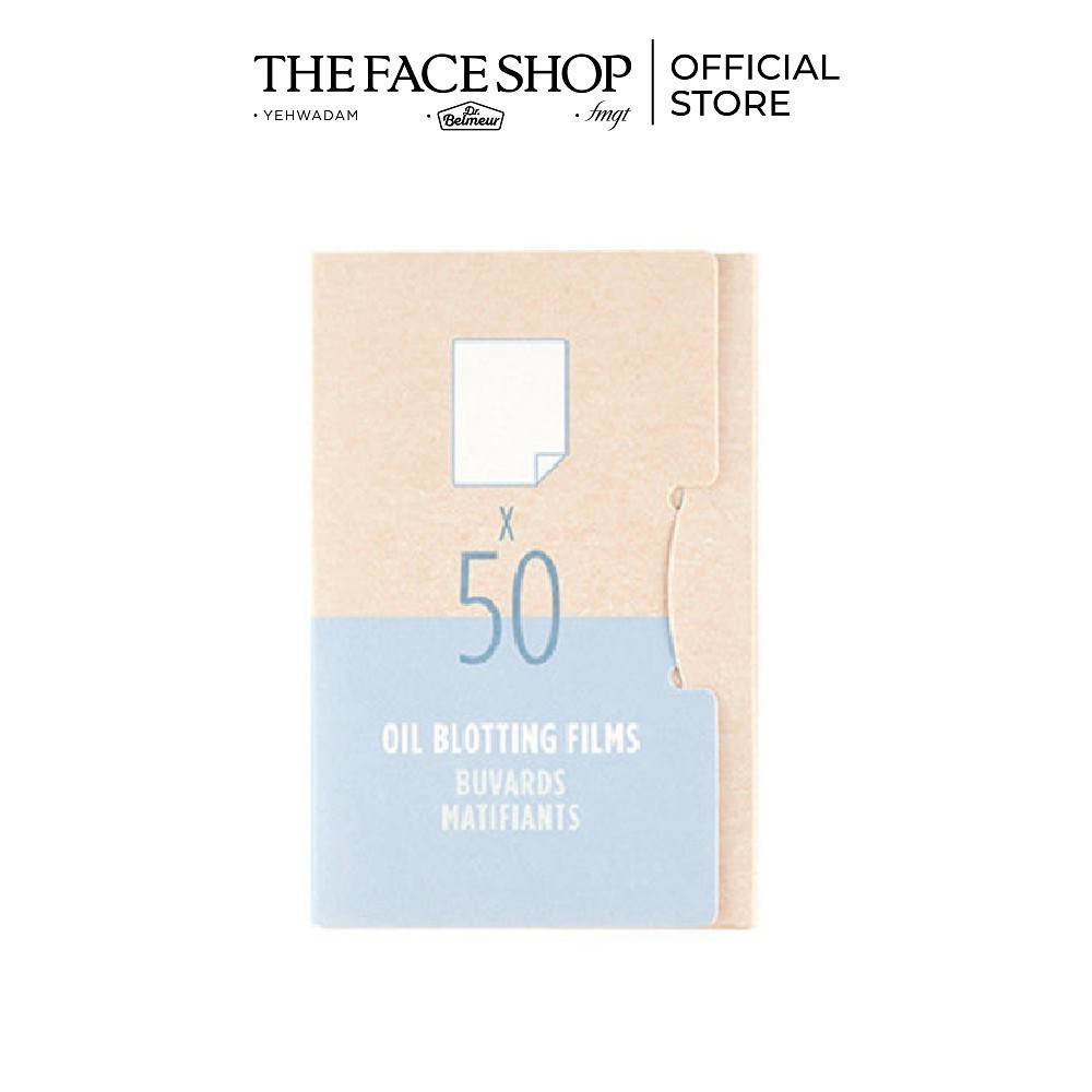 [Mã COSTFST3 -8% đơn 250K] Giấy Thấm Dầu TheFaceShop Oil Blotting Films 50 pcs