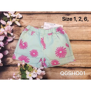 Quần short kaki lưng thun bé gái
