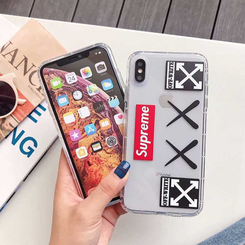 Ốp lưng iphone chữ Why not & Supreme 6 6S 6Plus 6S Plus 7 8 7Plus 8Plus X XSMax 11 11 Pro 11 ProMax - Infinity Case M552