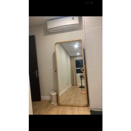 Gương soi toàn thân viền gỗ 0962469955