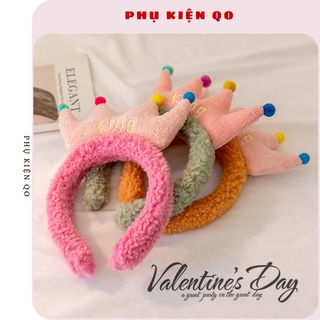Bờm cài tóc vương miện King BOM37
