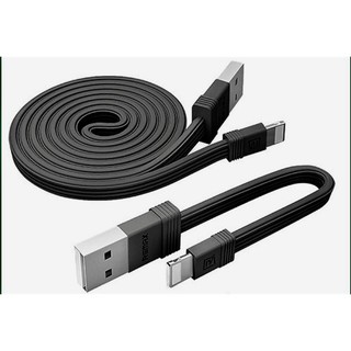Bộ 2 cáp sạc lightning remax rc-062i 1m và 16cm-bh 6 tháng