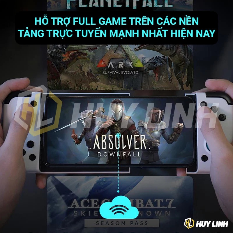 Tay cầm không dây Gamesir X2 Type-C Mobile Gaming Controller hỗ trợ Egg NS/Android