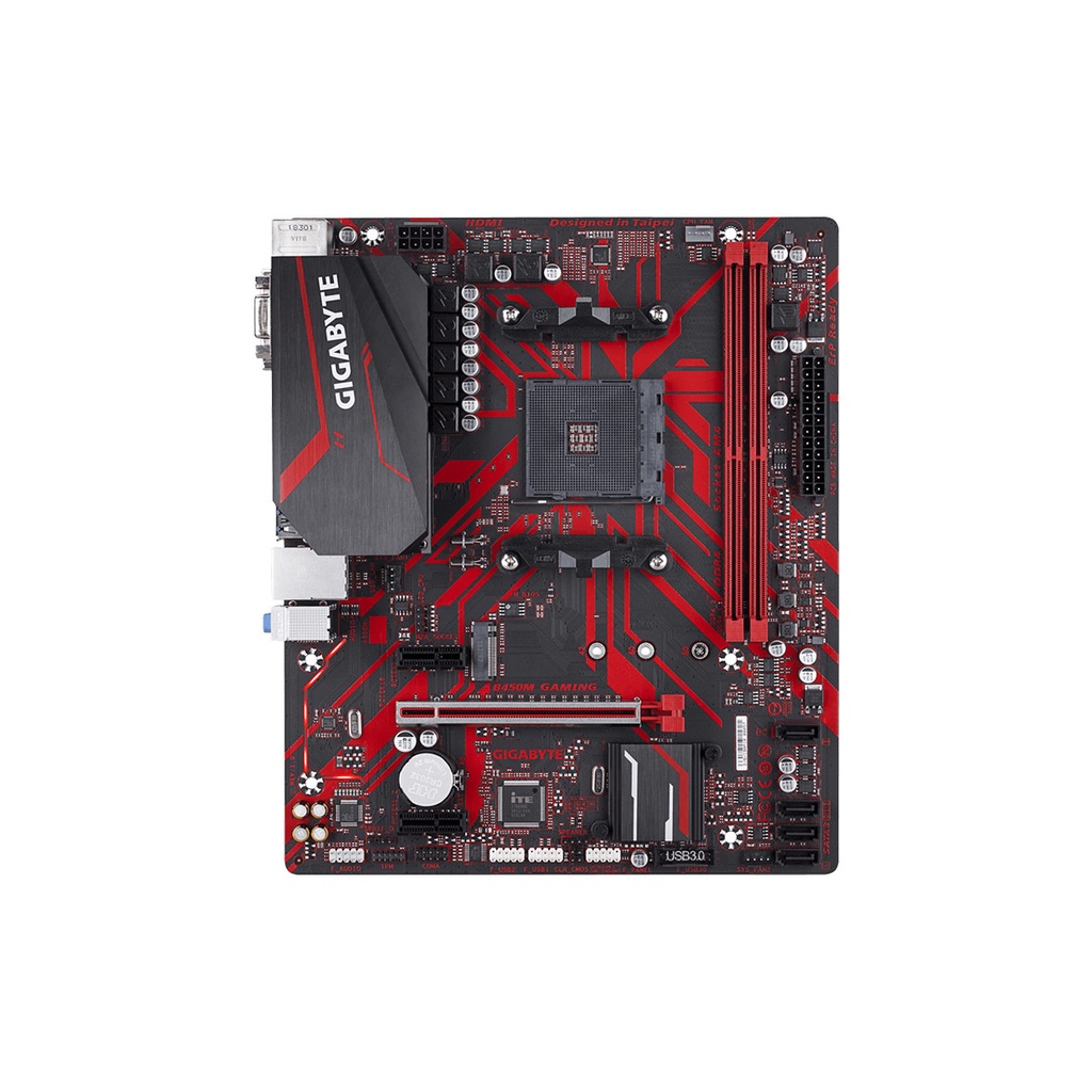 [Mã ELMALL10 giảm 10% đơn 500K] Bo mạch chính/ Mainboard Gigabyte B450M Gaming