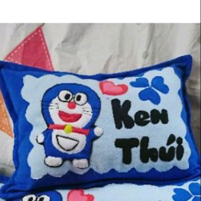 Gối nằm handmade doremon