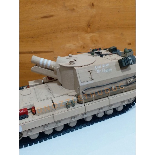 Mô hình xe quân sự xe tăng world of tank WoT Conqueror GC