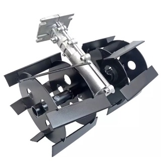 Đầu xới đất lắp máy cắt cỏ- bánh chéo