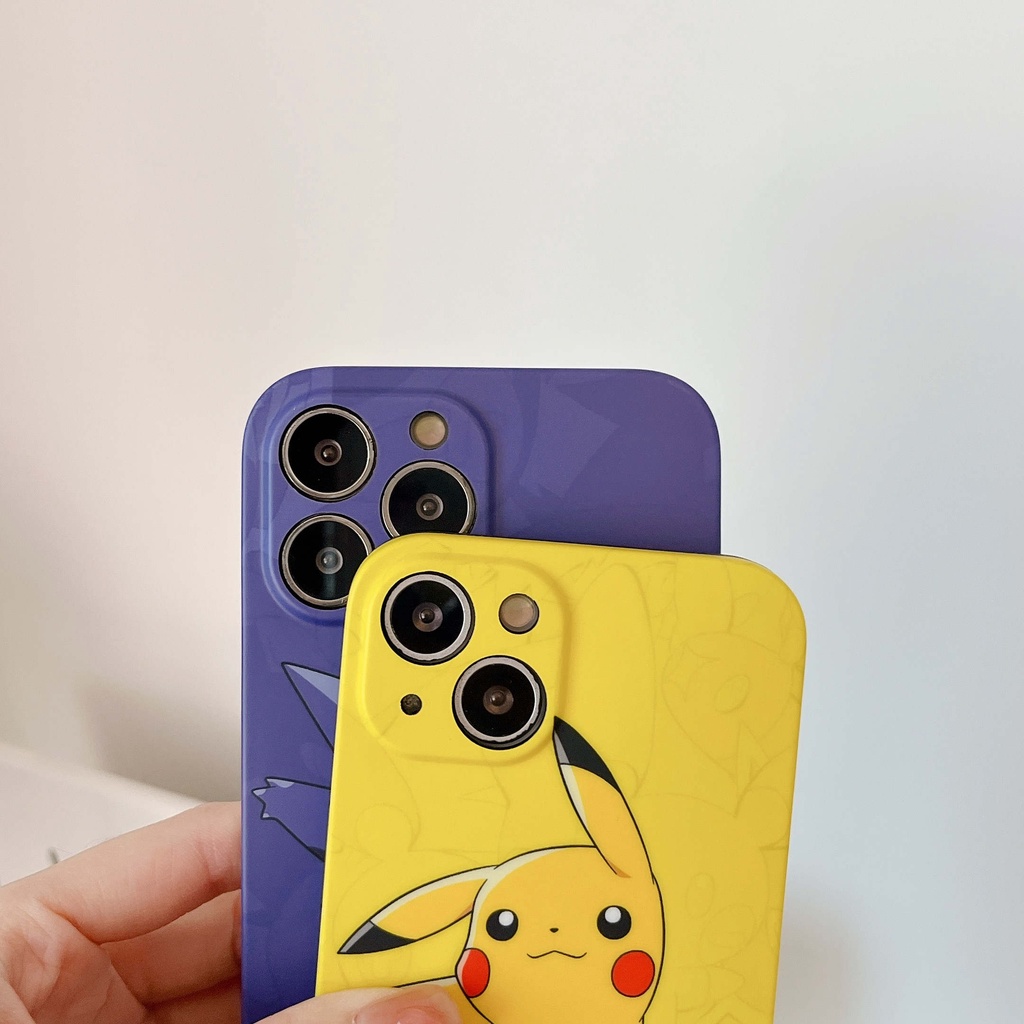 Ốp Điện Thoại Họa Tiết Pikachu Dành Cho iPhone13Pro iP12Pro XS iPhone11 12Promax 13Promax 11 12 13