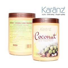 Hấp dầu dừa Karanz 1000 ml Hair treatment collagen cream Coconut Oil 🤩 Tận Gốc 🤩 Chính Hãng Siêu thơm mềm bóng mượt tóc.