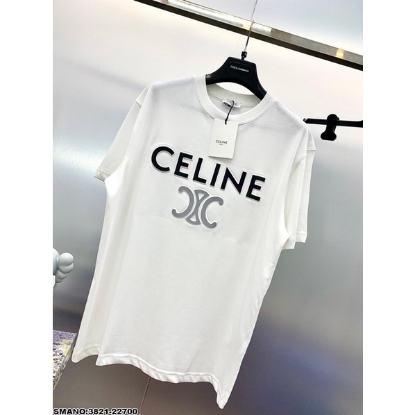 Áo Phông Nam . Áo thun Nam Nữ Thêu Chữ Celi Chất Vải  100% Cotton Co Giãn 4 Chiều DT Fashion Menwear