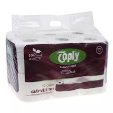 Giấy vệ sinh Toply 12cuộn .