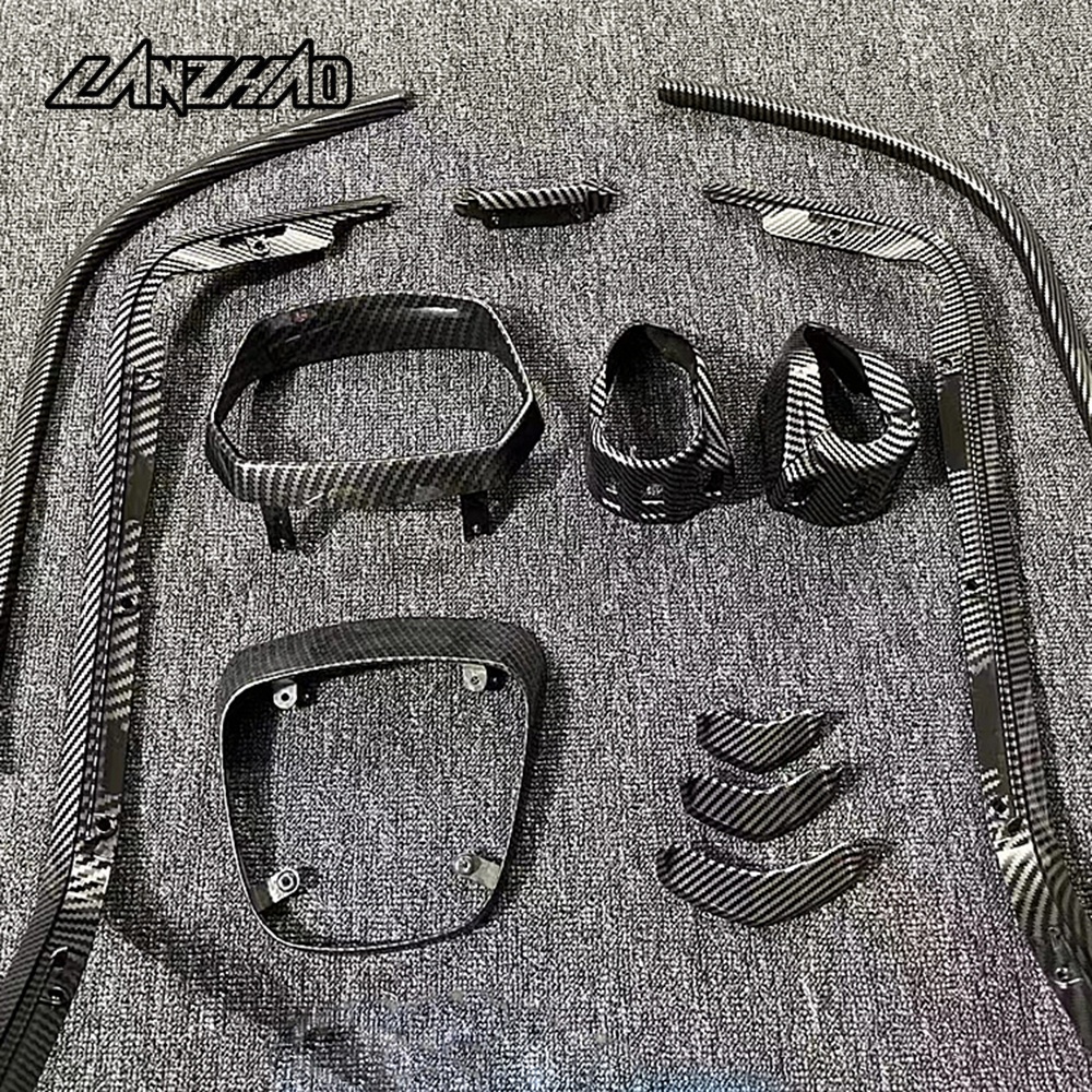 Vỏ Bảo Vệ Công Tắc Đèn Bằng Sợi Carbon Cho Xe VESPA Sprint 150