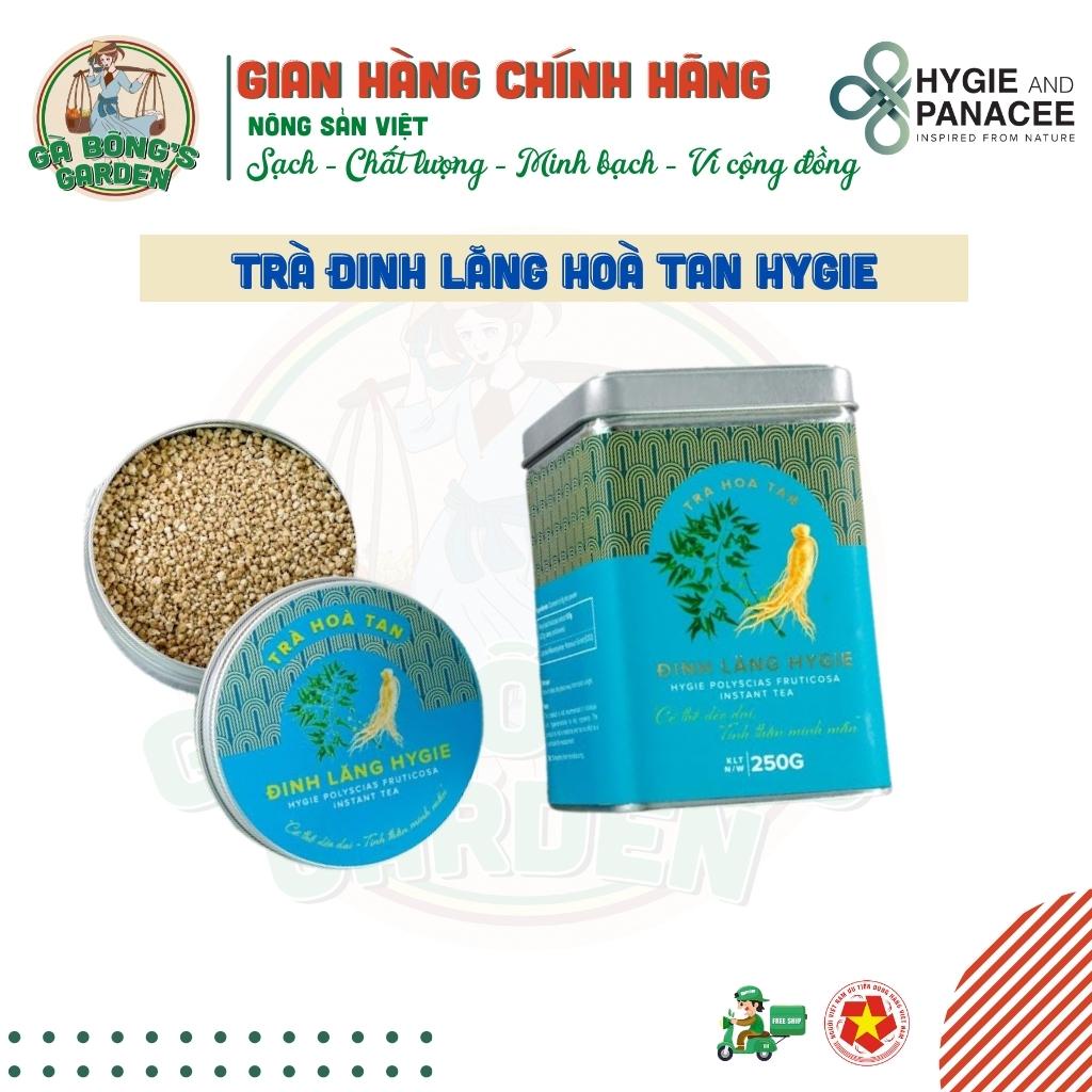 Trà Đinh Lăng Hòa Tan Hỗ Trợ Tăng Tuần Hoàn Não Trà HYGIE&amp;PANACEE Hộp  250g