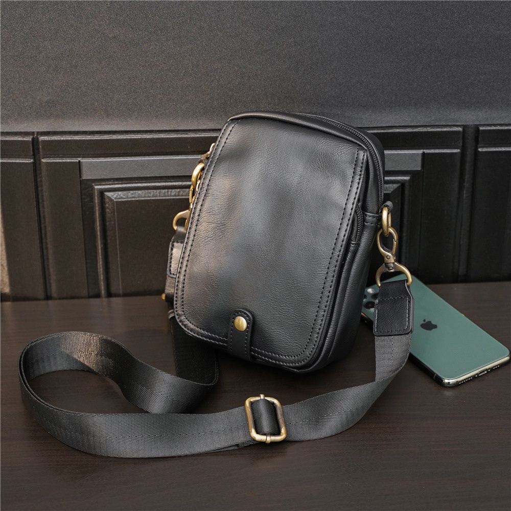 Túi Đeo Chéo Đựng Điện Thoại Mini Phong Cách Thể Thao Thời Trang Cho Nam zc075