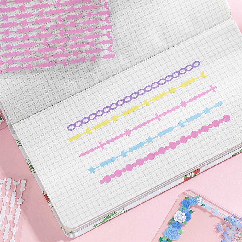 Goo Miếng Dán Trang Trí Viền Tài Liệu Cơ Bản diy 4 6 Kiểu Đơn Giản